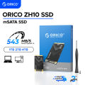 ORICO ZH10 mSATA SSD SATA III 6Gbps 3D NAND Internal Solid State Drive 128GB 256GB 512GB 1TB for Laptops Ultrabooks Desktop-ZH10.