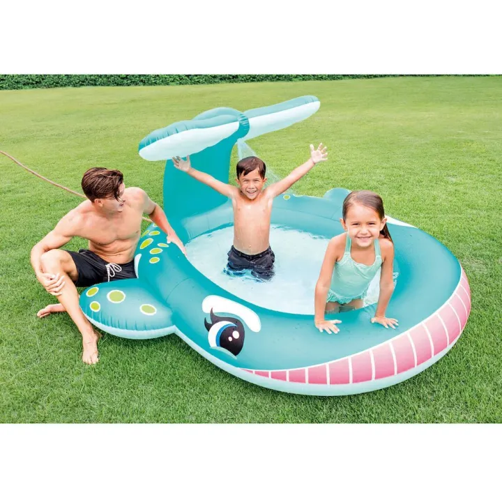 Intex Whale Spray Swimming Pool 57435 | Daraz.com.np