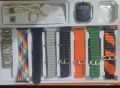 Y80 Ultra Smart Wireless Charging Watch 8 Straps. 