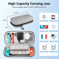 Carrying Case Compatible with Switch/OLED - For Console & Accessories Portable Hard Shell Pouch Carrying Travel Bag. 