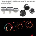 AC Knob for Volkswagen VW Jetta MK5 Bora Golf 5 Tiguan Touran B6 B7 for Skoda Octavia Air Condition Heat Control Switch Knob.
