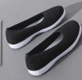 Breathable Flying Woven Shoes Casual Comfortable Washable Running Shoes Canvas Shoes for Womens. 