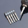 5Pcs Special shaped Screwdriver Set 50mm U-shaped Y-Type Triangle Inner Cross Three Points Screwdriver Bit Tool. 
