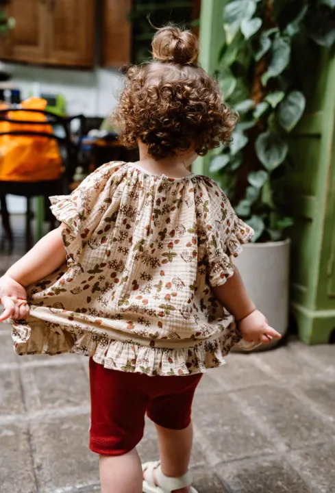 Organic%20Cotton%20Baby%20Girl%20Summer%20Clothes%202Pcs%20Floral%20Kids%20Dresses%20+%20Shorts%20Newborn%20Baby%20Girl%20Outfit%20-%20Image%203
