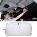 Car Front Window Windshield Sun Shade Cover Summer Sunscreen UV Protector Parasol Sunshade Auto Interior Accessories. 