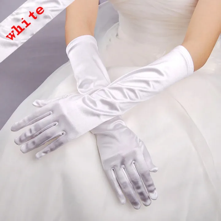 Classic%20Adult%2021%20Colors%20%20Elbow%20Stretch%20Satin%20Finger%2038%20cm%20Long%20Gloves%20Women%20Flapper%20Gloves%20Matching%20Costume%20-%20Image%203