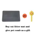 Double Layer Cat Litter Box Mat Eco-Friendly Waterproof Non-slip Foldable Pet Carpet Bed Pads For Cats Pet Clean Pad Supplies. 