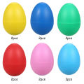 12Pcs Egg Shakers Musical Instruments Percussion Egg for Kids Toys Plastic Easter Egg Shaker for Education Musical Learning. 