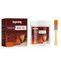 100g Wood Furniture Floor Polishing Agent Anti-Corrosion Wood Wax Oil Furniture Restorer Non-Toxic Wooden Floor Care. 