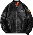 Pilot M1 Bomber Black Ninja Jacket Men. 