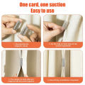 No Drill Magnetic Curtain Clips - Blackout Light-blocking Fasteners for Home Dorm, Reusable Window Drape Holders.