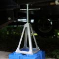 2PCS Aluminum Alloy Adjustable Dumble RV Stabilizer Jacks Camper Leveling Blocks for Trailer Camper Motorhome No More Swaying. 