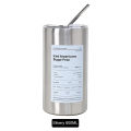 Stainless Steel Coffee Cup Thermoses Double Wall Vacuum Flask Insulated Cup Portable Ice American Coffee Mug Water Bottle. 