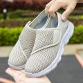 Popular Casual Unisex Orthopedics Wide Feet Swollen Shoes Thumb Eversion Adjusting Soft Comfortable Diabetic Shoe Walking Shoes. 