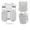 Men Women Breathable Mesh Running Hydration Vest Reflective Strip Multi-Pocket Adjustable Sports Vest Marathon Jogging Trail. 