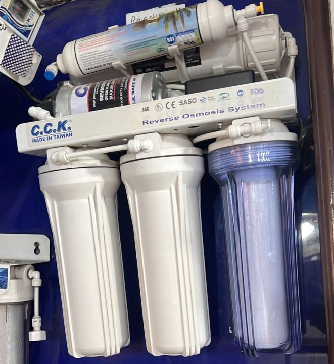 6 Stages water Filter C.C.K Made in Taiwan/ Reverse osmosis Process / using Electricity /water purifing