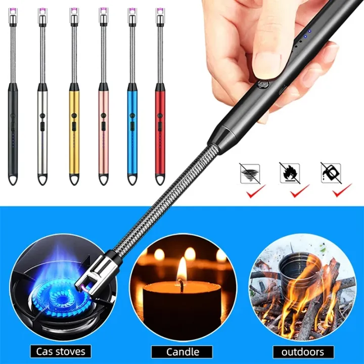 360%C2%B0%20Outdoor%20Kitchen%20Lighter%20USB%20Rechargeable%20Portable%20Electronic%20Lighter%20Safety%20Lock%20Eco-friendly%20For%20Candles%20Gas%20Stoves%20-%20Image%202