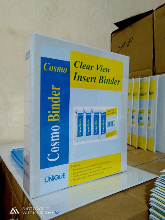 Cosmo Binder File 3" 2Ring 7502D