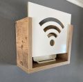 Wifi router device Shelf in very unique design by Haq furniture. 