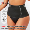 Flarixa Flat Belly Body Shaper Panties Women High Waist Stomach Slimmer Shapewear Compression Tummy Control Underwear Briefs. 