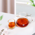 TIMEMORE Borosilicate Glass Coffee Sharing Pot Coffee Server,Heat Resistant Pour Over Server with Ergonomic Handle for Coffee.