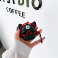 3D Hip-hop Bulldog Earphone Case For Airpods Pro 2 Protective Case Cute Cartoon Silicone Cover For Airpods Pro. 