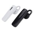 Wireless Bluetooth Earpiece In-Ear Single Earpiece with Microphone and Ear Hook for all Mobile. 