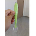 Baby boy girl silicone spoon soft head baby training Spoon soup spoon tableware cartoon silicone spoon. 