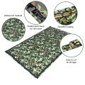 PE Emergency Sleeping Bag Camouflage Waterproof Portable Survival 120x200cm Sleeping Bag for Outdoor Camping Hiking Adventure. 