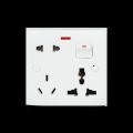 Multi Function Universal Wall Switch Socket - 8 Pin Universal Socket- Only Socket.