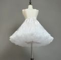 Woman Short Fluffy Petticoat Crinoline Lolita Tutu Under Skirt For Pleated Skirt Cosplay Wedding Prom Dress. 