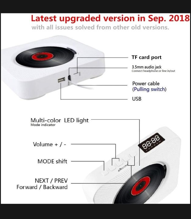 Adirigo%20Desktop%20Portable%20CD%20Player%20with%20Bluetooth%20-%20Multifuctional%20Wall%20Mounted%20Music%20CD%20Player%20Built%20in%20HiFi%20Speakers%20Home%20Audio%20Boombox%20with%20Remote%20Control%20Input%20Output%20with%20Pulling%20Switch%20-%20Image%204
