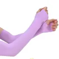 Ice Sleeves for Men and Women Summer Arm Protection Ice Silk Sun Protection Sleeve Cover Outdoor Ice Sleeves UV Protection Thin. 