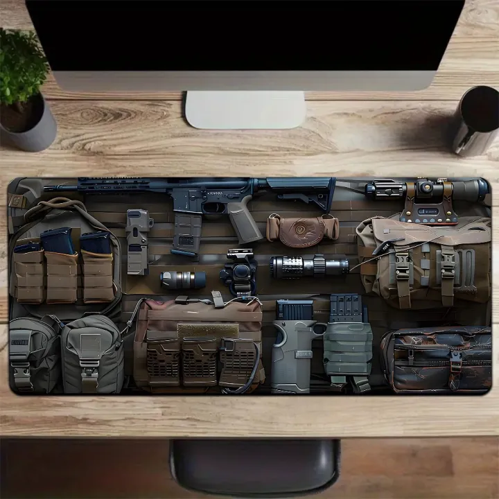 1pc%20Gunpicture%20Large%20Mouse%20Pad%20computer%20mat%20Desk%20Mat%20keyboard%20mat%20Office%20Gaming%20Table%20Mat%20-%20Image%207