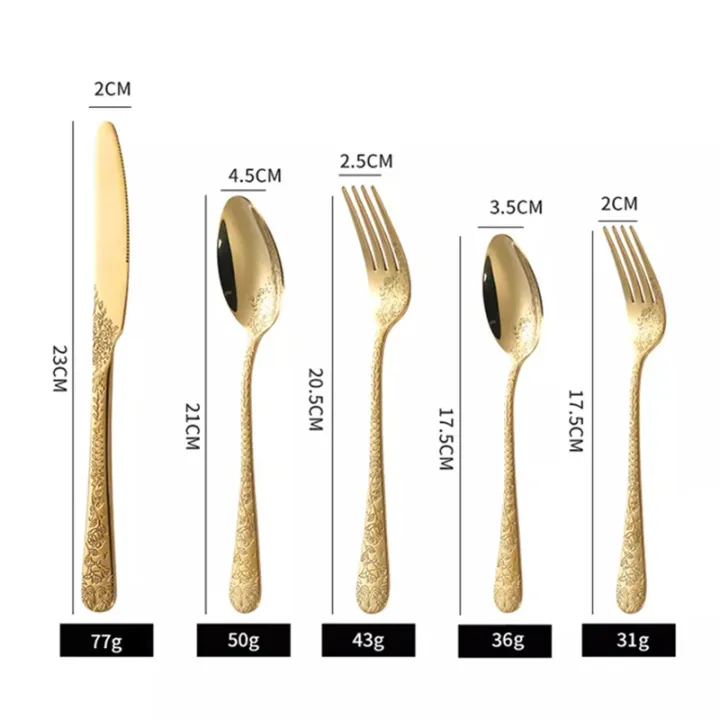 High%20Quality%20Cutlery%20Set%20Handle%20Exquisite%20carving%20Stainless%20Steel%20Golden%20Tableware%20Knife%20Fork%20Spoon%20Flatware%20Set%20Silverware%20Set%20-%20Image%207