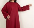 embroided long shirt in red color for summer 1pc shirt and 2pc full dress for girls women ladies bet for summer. 