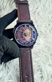 Premium quality Caites Watch with Date For Men Geniune Leather. 