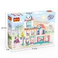 COGO Kids Girls 366 pcs Pets Care shop Lego Building Blocks Bricks kids Toys. 