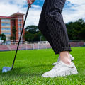 Professional Golf Shoes Men High-Quality Leather Breathable Sports Shoes Golf Competition Training Shoes Plus Size Shoes 39-47#. 