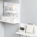 Pegboard Combination Kit, Pegboards and Accessories Modular Hanging for Wall Organizer, Crafts Organization Ornaments Display.