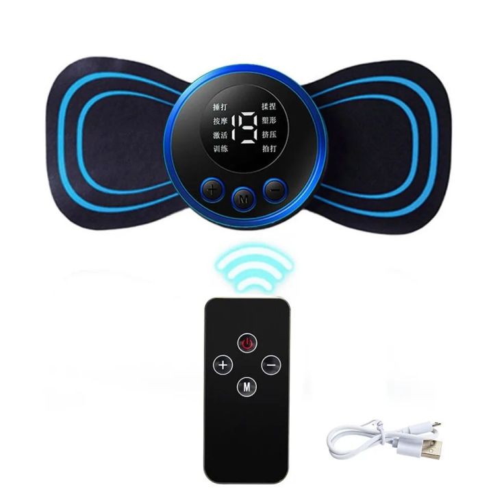 EMS Mini Neck Electric Massager Set Comes with Cervical patch