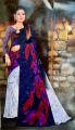 Ladies Digital Batik Fancy Saree. 