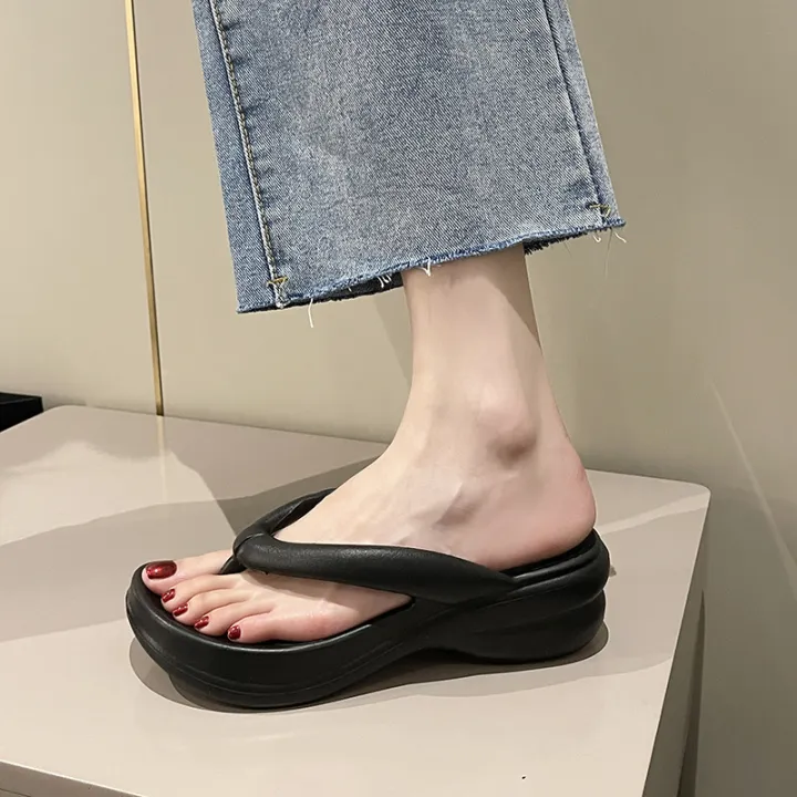 Thick%20Sole%20Wedges%20Flip%20Flops%20For%20Women%20Summer%20Clip%20%20Platform%20Sandals%20Woman%20Non-slip%20Beach%20Slippers%20Girls%20Outdoor%20Slides%20-%20Image%203