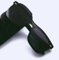 Stylish Black Sunglasses Set for Men, 2pcs Everyday Essentials. 