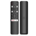 TCL Remote Control Black for TCL Android TV RC902V TCL NON VOICE Remote Controller. 