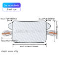 SEAMETAL Winter Car Windshield Snow Cover Front Window Snow Shield Sun Shade Protector Anti Ice Frost Outdoor Protection Cover.