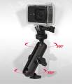 Motowolf mdl3519-other GoPro camera mount, Action Cam mount, mirror mount, handlebar mount. 