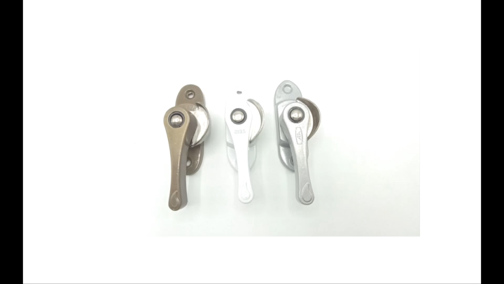 Aluminum sliding window locks crescent lock