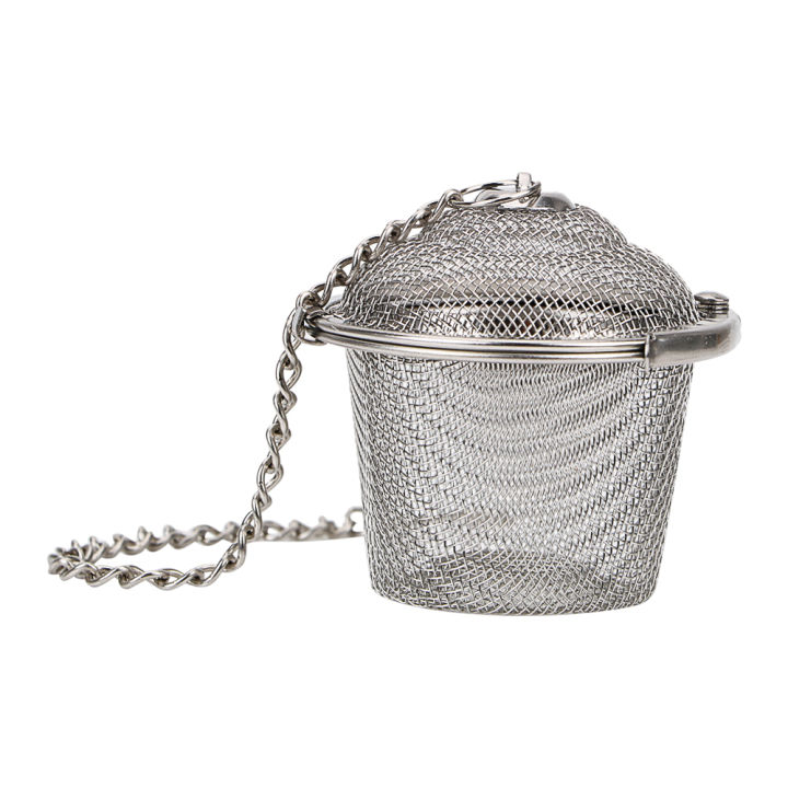 HILIFE Teakettle Locking Tea Filter Mesh Herbal Ball Tea Spice Strainer Stainless Steel Multifunction Seasoning Ball Reusable