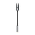 KZ AM01 Hi-Fi DAC Audio Adapter Type-C to 3.5mm Dual Chip IC Amplifier 32bit/384kHz Earphone Cable.